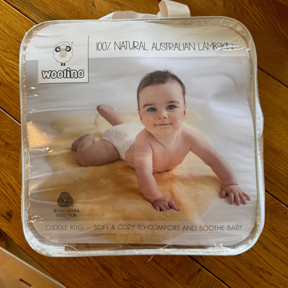 Woolino Sheepskin Baby Rug